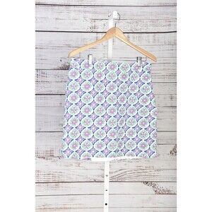 Talbot Petite Floral Twill Golf Skirt Size 12P